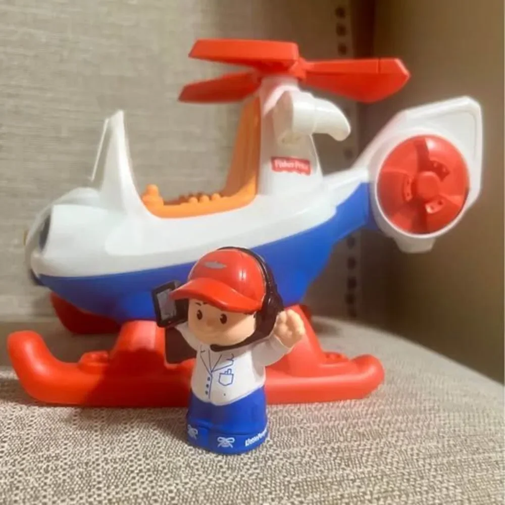 Amazing Vintage Fisher-Price Little People Transportation Bundle – Early 2000s